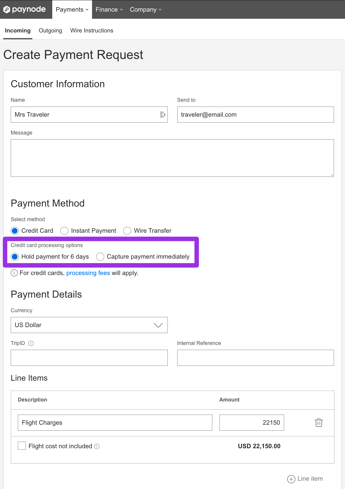 Credit Card Holds Avinode Group